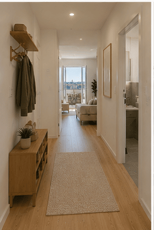 Möbliertes Apartment im ERSTBEZUG in gehobenem Ambiente & energetischer Holzbauweise – 1139 Dresden – Vorschaubild 3