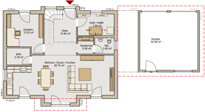 TRAUMHAUS MUC-Trudering - Preis MIT Keller + Grundstück, ohne (Bau-) Nebenkosten - sonnige SW-Lage – 81825 München – Vorschaubild 2