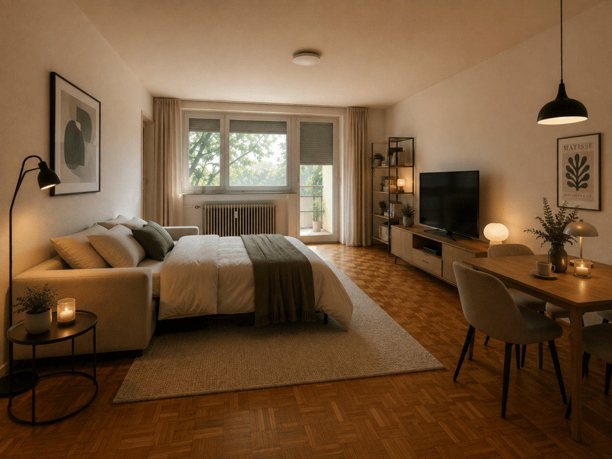 Ideal für Singles & Pendler! Sofort beziehbares tolles 1 Zimmer-Apartment! – 70599 Stuttgart – Bild 1 von 3