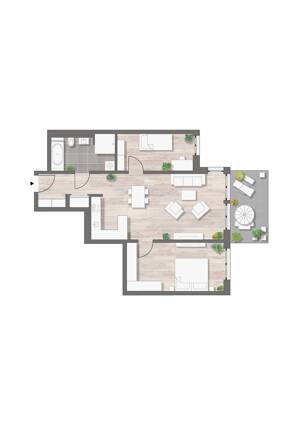 Ihre neue 3 Zimmerwohnung im Erstbezug mit Terrasse. – 1127 Dresden – Vorschaubild 2