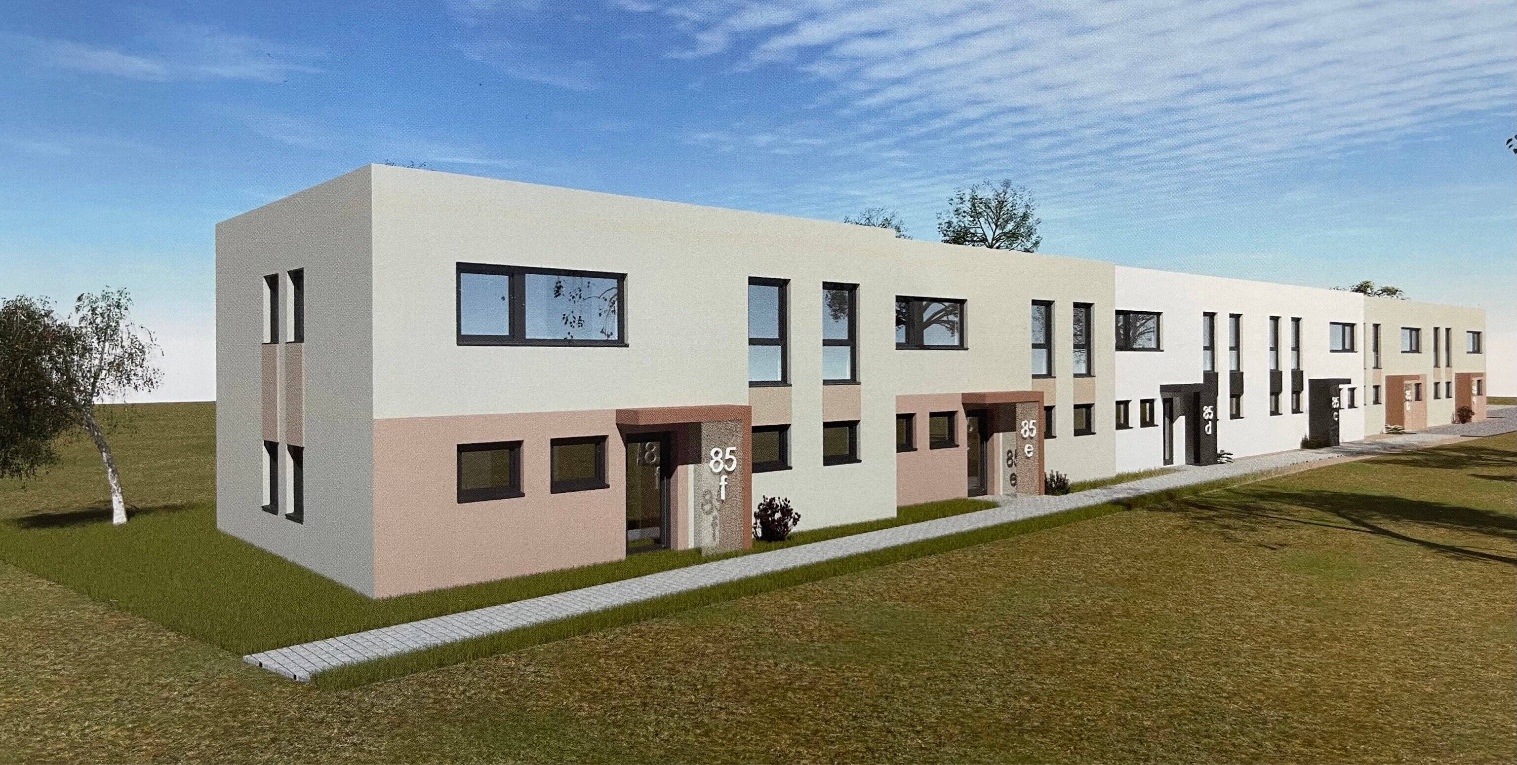 Reihenendhaus mit Luft-Wärme-Pumpe, Ausstattung zum Teil noch frei wählbar, zentrumsnah in Greifswald