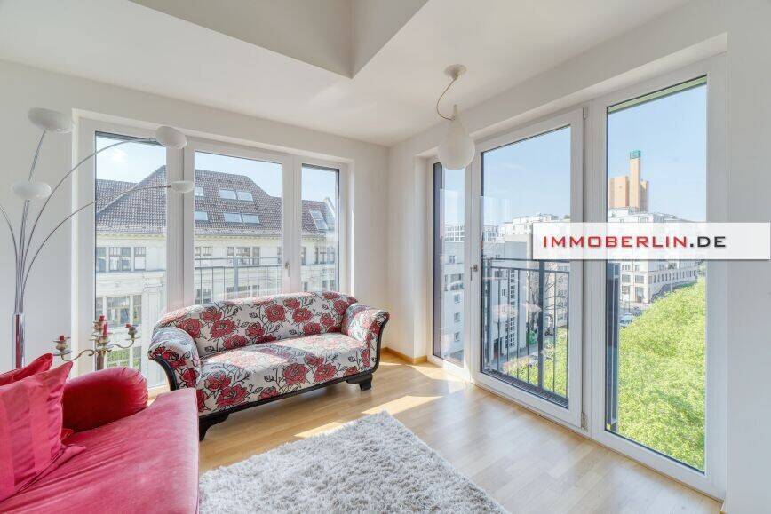 IMMOBERLIN.DE - Sensationelles Penthouse mit Galerie & großer Sonnenterrasse am Potsdamer Platz – Berlin – Vorschaubild 7