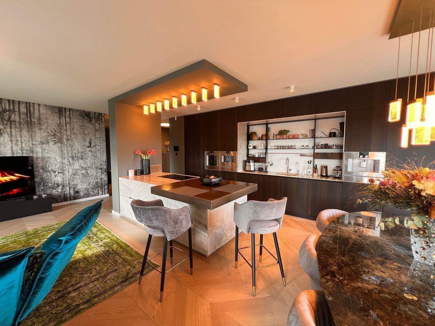 PENTHOUSE für Kenner – 333 m² Wohnluxus mit 210 m² Dachterrasse, Sauna, Fitness, Kamin & Designküche in Leipzig-Leutzsch – Leipzig – Vorschaubild 2