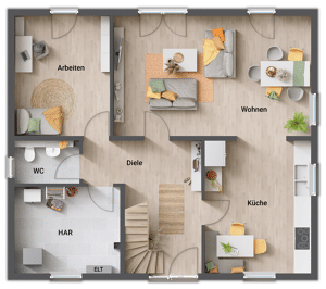 Mit Grundstück, das Haus für alle Lebensphasen in Gebhardshagen. – 38229 Salzgitter – Vorschaubild 8
