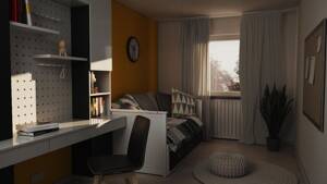Familienfreundliche Wohnung mit viel Platz – 40589 Düsseldorf – Vorschaubild 9