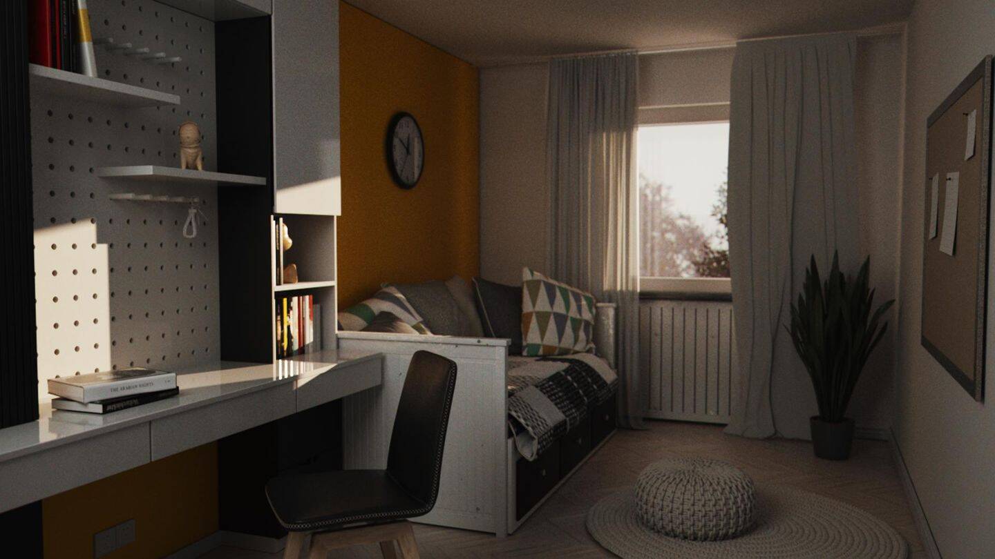 Stillvolle Wohnung in ruhiger Lage – Düsseldorf – Vorschaubild 9