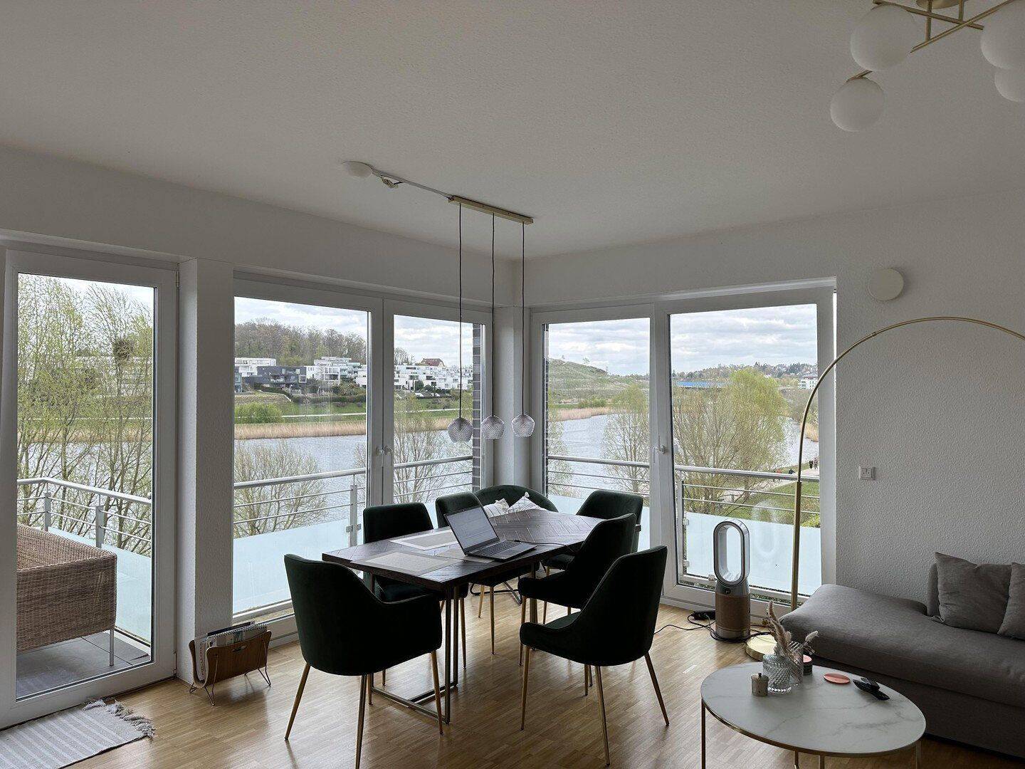 Exklusive 3,5 Zimmer Wohnung, Phoenixsee 1. Reihe, frontale Seesicht – Dortmund – Vorschaubild 6
