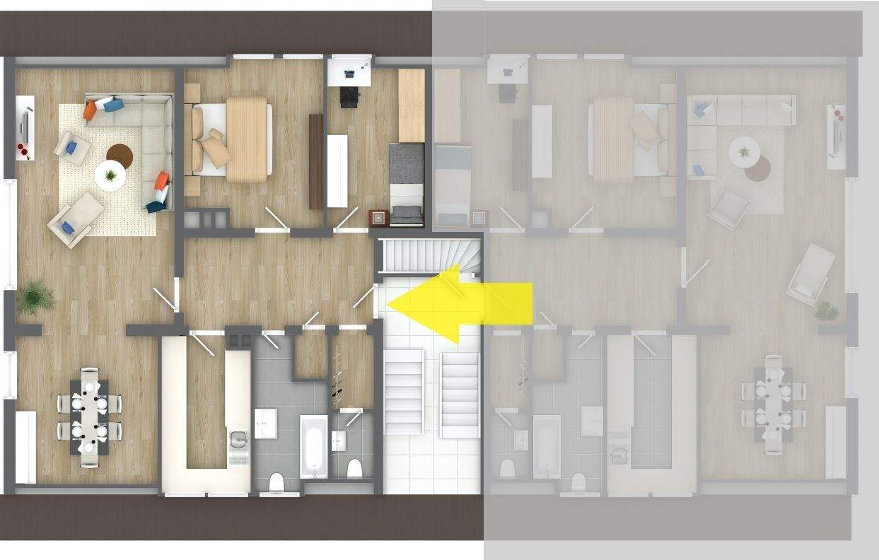Vermietete Dachgeschosswohnung zur Kapitalanlage – Bochum – Bild 1 von 4