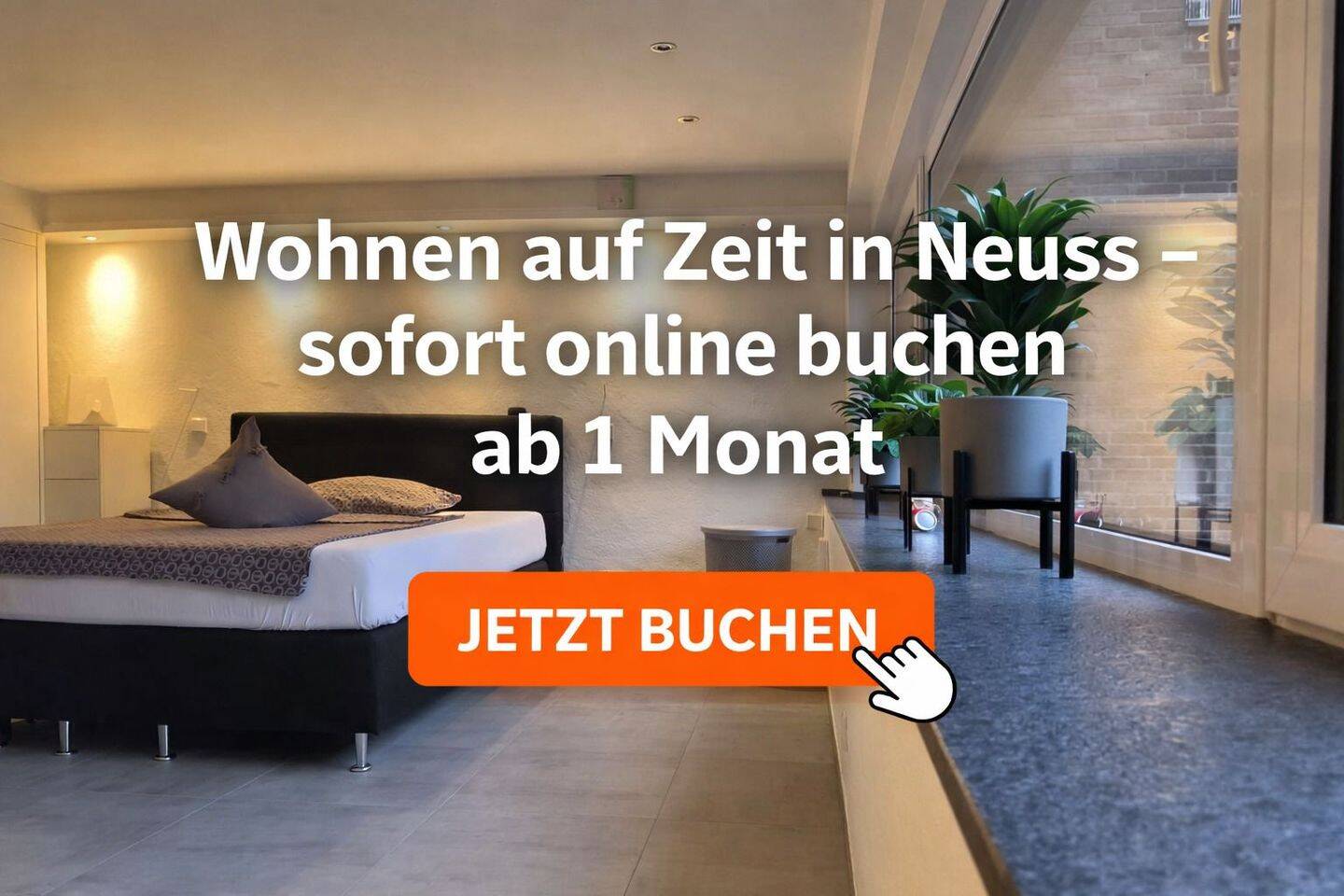 Wohnen auf Zeit in Neuss - sofort online buchen ab 1 Monat