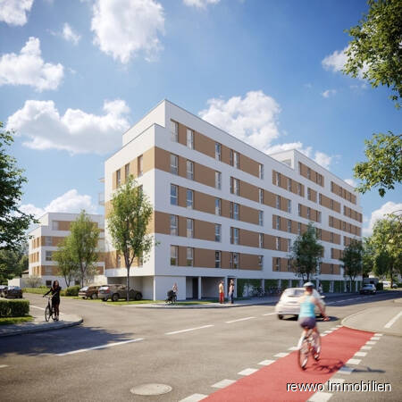 Neubau 2-Zimmer-Penthouse-Wohnung mit Tiefgarage.