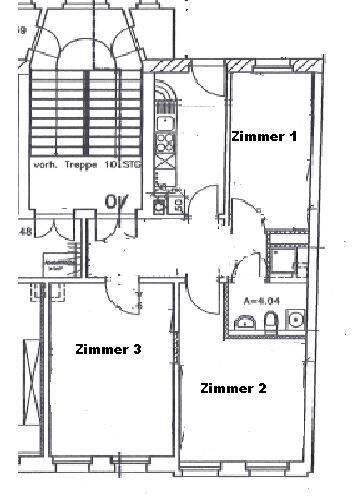 WG-Zimmer Nähe Campus Jahnallee, frisch saniert mit EBK – Leipzig – Vorschaubild 8