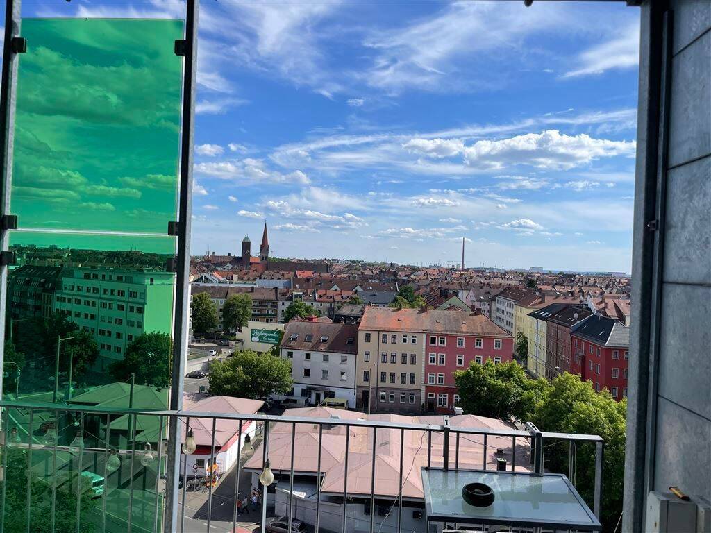 Möbliertes 1-Zimmer Apartment in Top-Lage mit Balkon| Aktuell vermietet! – Nürnberg – Vorschaubild 4