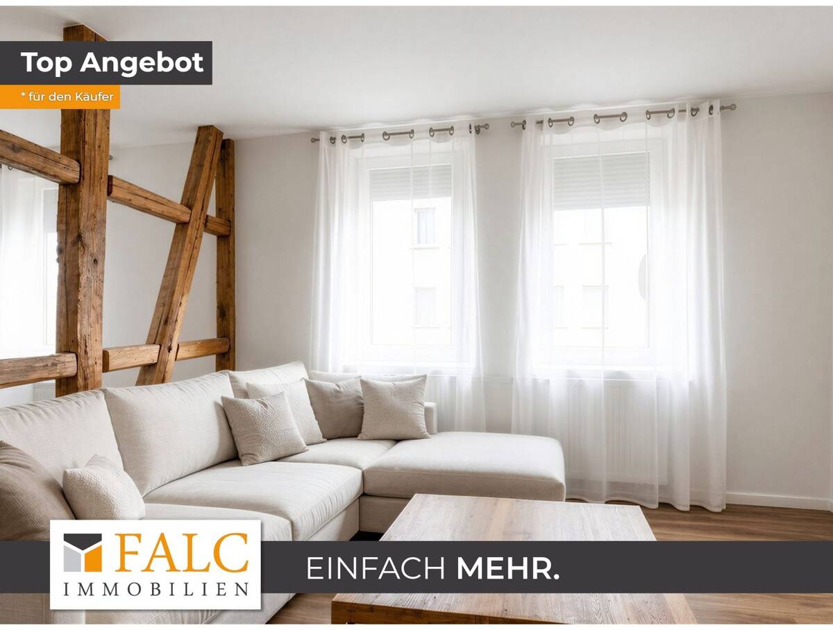 Traumhafte 4-Zimmer-Wohnung mit Gartenfläche - provisionsfrei – 70376 Stuttgart – Bild 1 von 9