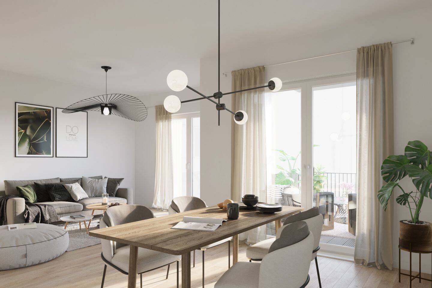 3-Zimmer-Wohnung in Erlangen mit EBK – Erlangen – Vorschaubild 2
