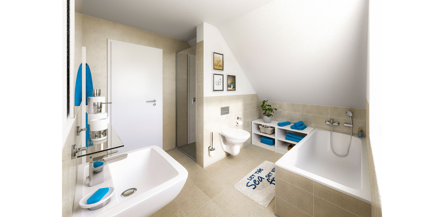 Raumwunder 100 massiv gebaut, Preis inkl. Grundstück – Wellen – Vorschaubild 2