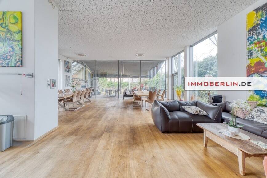 IMMOBERLIN.DE - Erstaunliches Wohn-/Bürogebäude mit Atelierambiente im beliebten Stadtteil