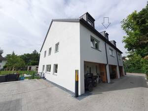 Energiesparend und gesund Wohnen: Neues Holzmassiv-Reihenhaus mit 6 Zimmern in Obermenzing – 81247 München – Vorschaubild 3