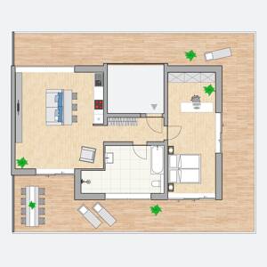 ÜBER DEN DÄCHERN VON FÜRTH - PENTHOUSE MIT AUSBLICK