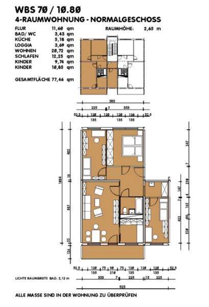 Wohn(t)raum: günstige 4-Zimmer-Wohnung (WBS) – Dresden – Vorschaubild 3