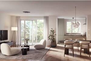 Erdgeschosswohnung mit Gartenanteil