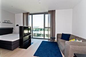 Modern möbliertes 1-Zimmer-Apartment – 70192 Stuttgart – Vorschaubild 2