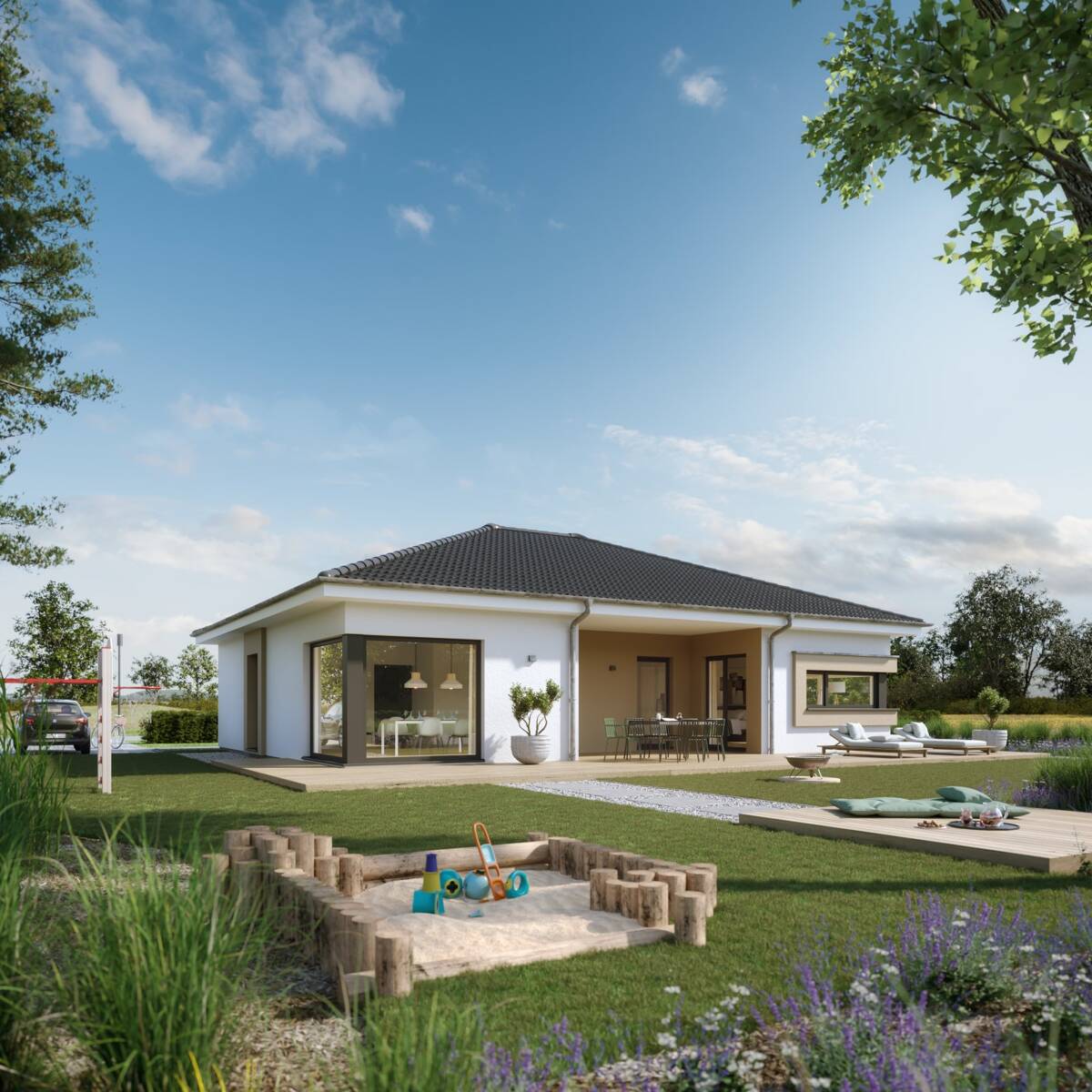 LivingHaus - Dein individuell geplanter Bungalow in Braunschweig mit maximaler Freiheit und modernster Technik – 38110 Braunschweig – Bild 1 von 9