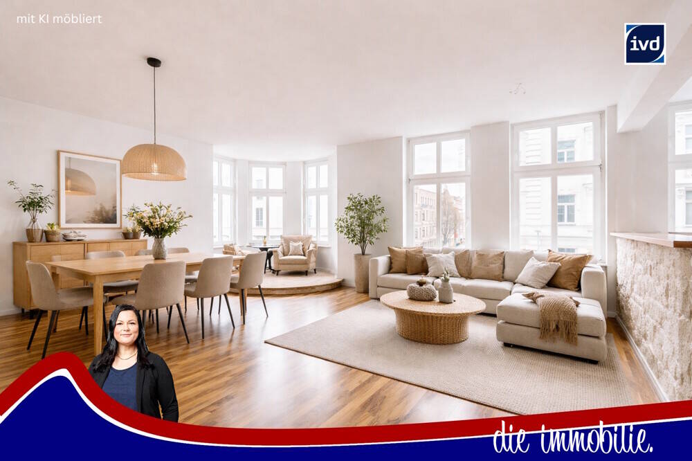 *** Helle 3-Zimmer-Wohnung mit Charme & Erker im Herzen von Stadtfeld Ost ***