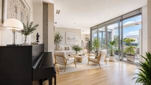 Penthouse mit Skyline-Blick, großzügiger Dachterrasse und individuellem Gestaltungspotential – 60487 Frankfurt am Main – Vorschaubild 3