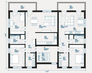 Luxuriöses Wohnerlebnis in exklusiver Stadtvilla - Ihr individuelles Fertighausprojekt in Ludwigshafen – 67067 Ludwigshafen am Rhein – Vorschaubild 3