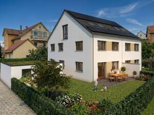 Neubau Doppelhaushälften mit Garage in Regensburg-Keilberg