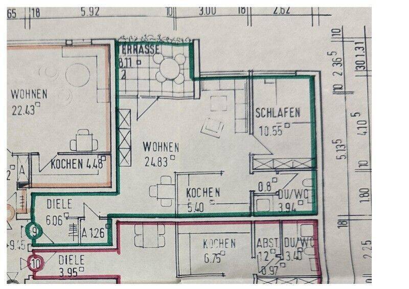 Heidelberg, Innenstadt 2 ZKB, vermietet, ruhig, Balkon, TG-StPl., KEINE Käufer-Prov. – Heidelberg – Vorschaubild 4