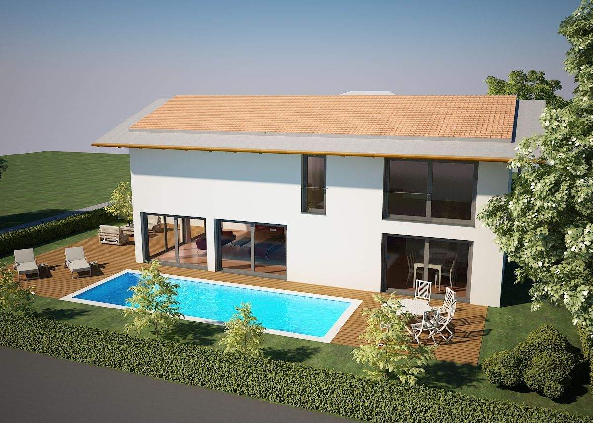 RESERVIERT - Neubauprojekt Einfamilienhaus in Ottobrunn auf großzügigem Grundstück – Ottobrunn – Bild 1 von 9