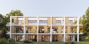 WOHNEN im GRÜNEN: ERSTBEZUG im LUXUS Neubau: QNG + KFW: 4-Zi-Whg mit 2 Bädern + RIESEN SÜD Terrasse – 12161 Berlin – Vorschaubild 7