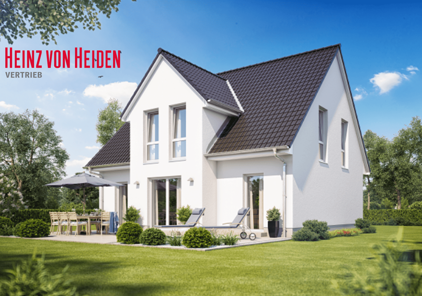 Ihr Traumhaus für die Familie mit 135 qm Wohnfläche auf einem 585qm sonnigen Grundstück