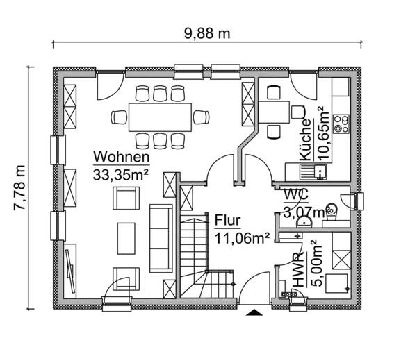 Einfamilienhaus in 06449 Aschersleben mit 121,23 m² kaufen