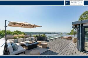 Penthouse-Maisonette an der Elbe mit Zugang zum Strand! – 22605 Hamburg – Vorschaubild 1