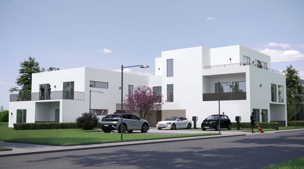 Exklusive Penthouseoase nach KFW 40 Standard in begehrter Lage von Voxtrup! – Osnabrück – Vorschaubild 2