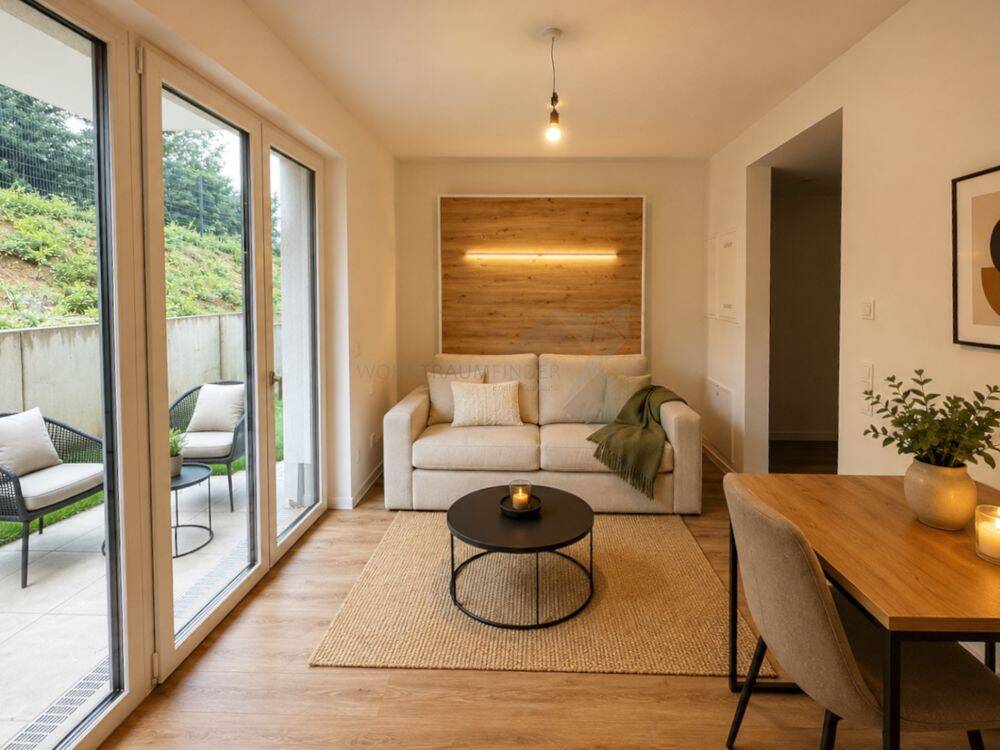 Energieeffizientes 1-Raum-Appartement mit Einbauküche & Terrasse in C-Rabenstein – Chemnitz – Vorschaubild 4