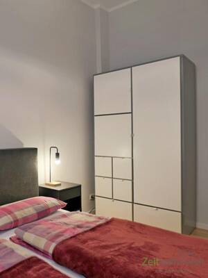 (EF1108_M) Dresden: Pieschen-Süd, neu möblierte 2-Zimmer-Wohnung im Hochparterre, Reinigungsservice inklusive – 1127 Dresden – Vorschaubild 2