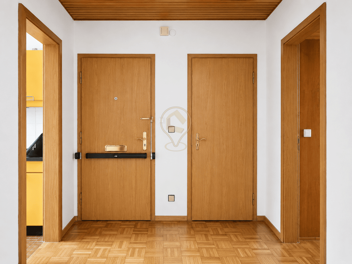 3-Zimmer-Wohnung im Erdgeschoss mit großem Balkon und Gartenblick – 22111 Hamburg – Bild 1 von 9