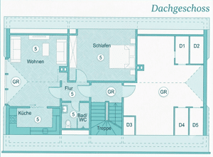 SOMMERAKTION* CHARMANTE DG WOHNUNG ZUR KAPITALANLAGE! – Hermann-Grothe-Str. 36, 47279 Duisburg – Vorschaubild 2