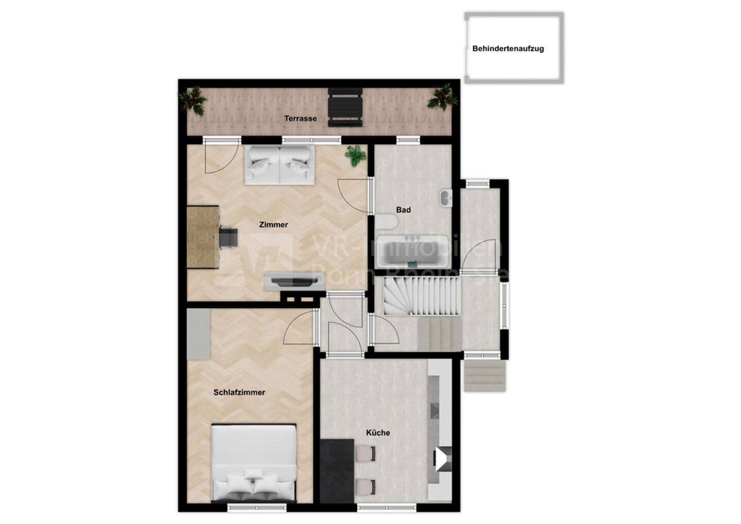 Ihr neues Zuhause in Bonn: Flexibles Zweifamilienhaus mit Einfamilienhaus-Potenzial! – Bonn – Vorschaubild 5