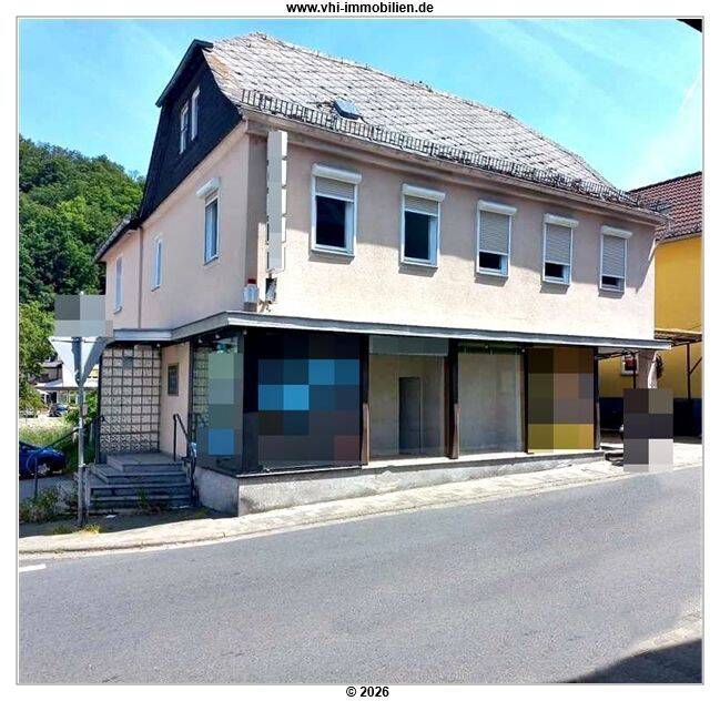 Super Objekt: Zirka 39.000 Euro Mieteinnahmen!Wohn-und Geschäftshaus in Aabergen- Michelbach – Aarbergen – Bild 1 von 6