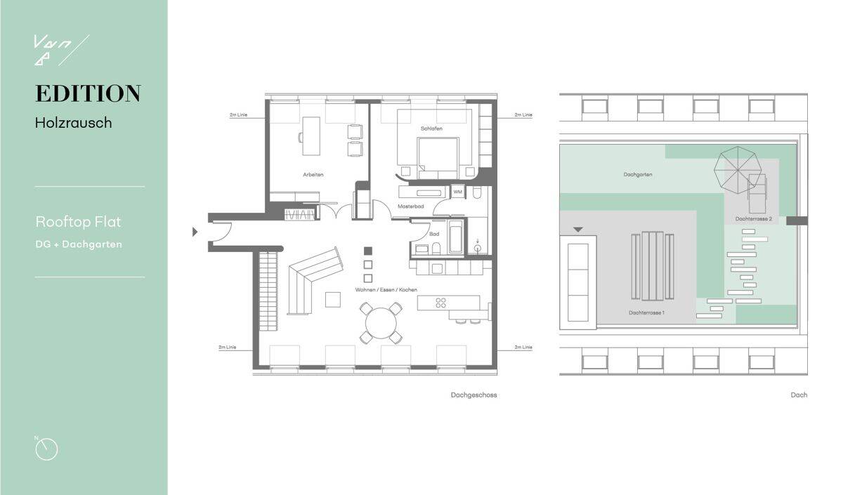 168 Quadratmeter Maßanfertigung: Penthouse-Loft von Holzrausch – München – Vorschaubild 2