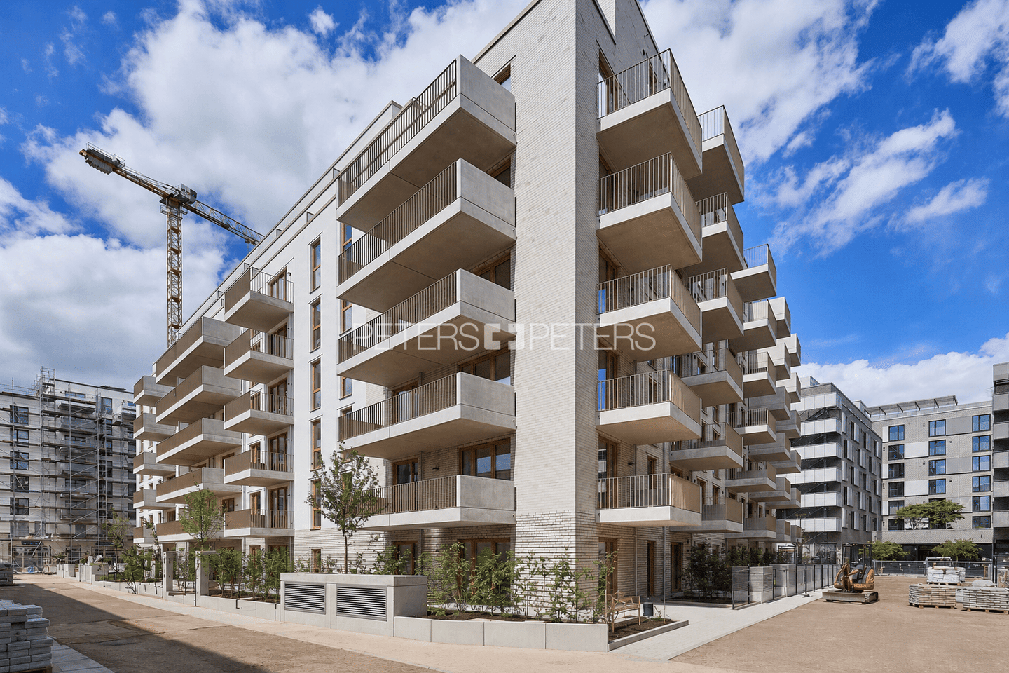+ Neubauwohnung mit zwei Balkonen in Rothenburgsort + Urban.Isle +