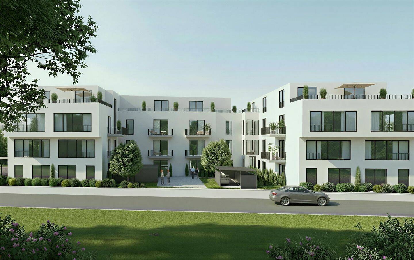 Kapitalanleger auf nach Plankstadt! KfW 40 QNG Eigentumswohnung im 1. OG mit Balkon – Plankstadt – Vorschaubild 2