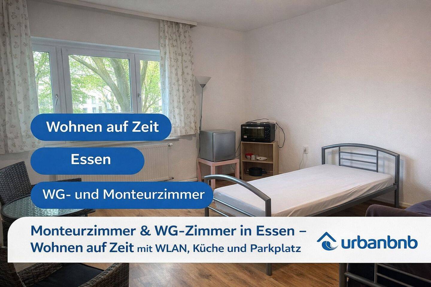 Zimmervermietung Essen - Wohnen auf Zeit | Monteurzimmer | WG-Zimmer