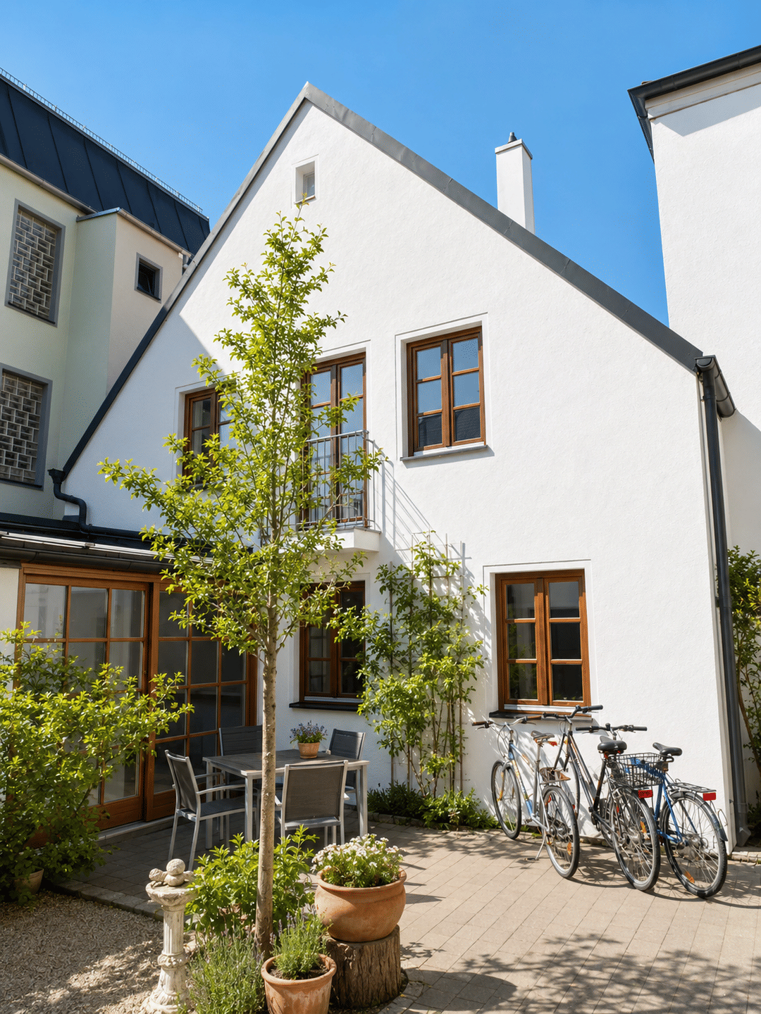 Kleines Häusschen mitten in der Innenstadt