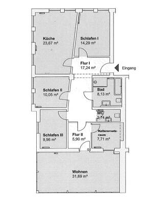 Modernisiert und bezugsfertig! 124 m²-City-Wohnung Nähe Aasee
