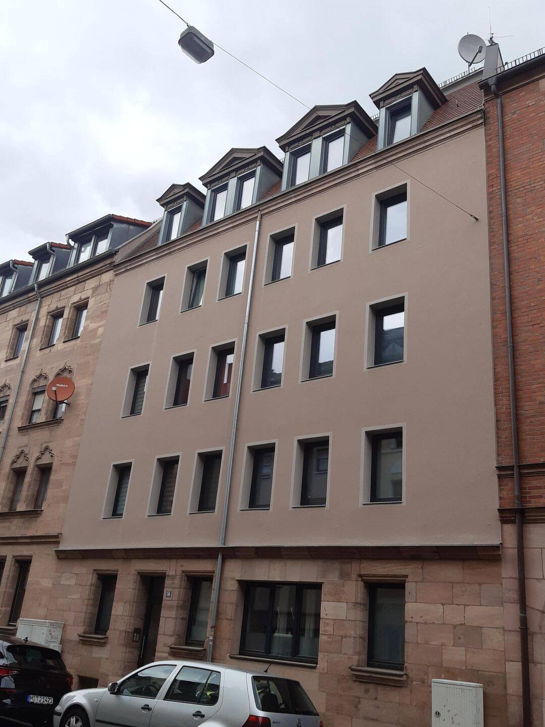Praktische & gut gelegene 2 Zimmer Wohnung 1.OG mit Balkon in der Nürnberger Nordstadt